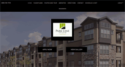 Desktop Screenshot of parklanevillage.com